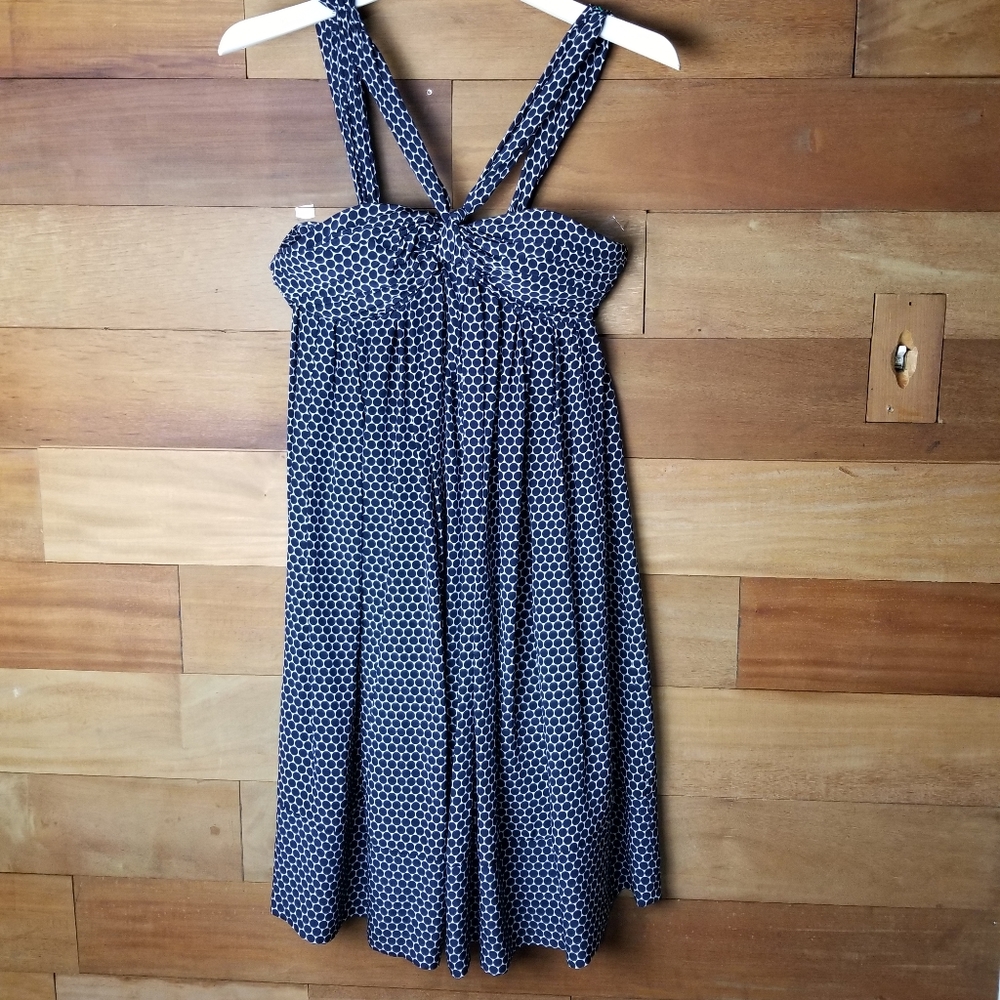 Adam plus eve polka dot silk dress size 3